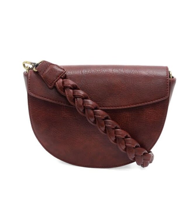 Joy Susan Linda Spicy Red Crescent Crossbody