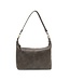 Joy Susan Danna Taupe Top Zip Crossbody