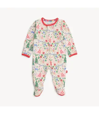 Magnificent Baby Sugar Plum Dreams Magnetic Footie