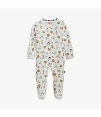 Magnificent Baby Funny Farm Magnetic Footie