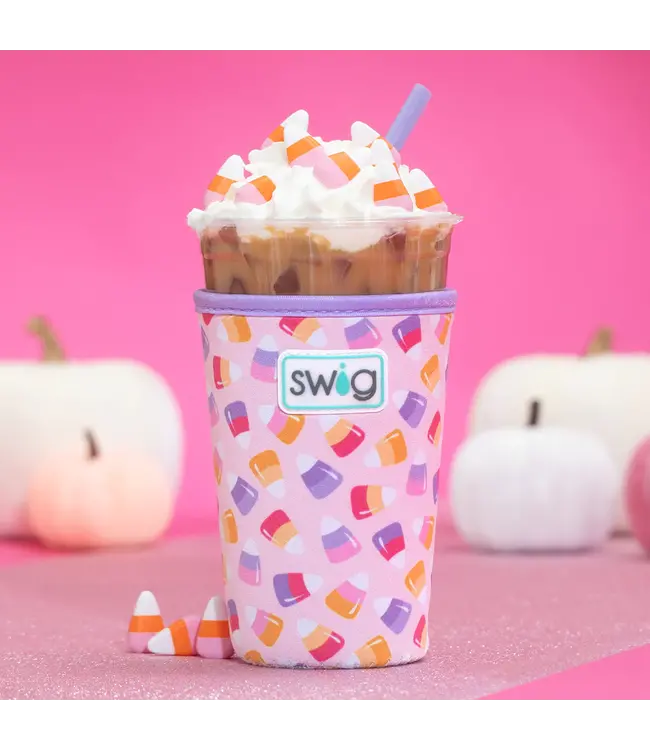 Swig CANDY CORN Medium Iced Cup Coolie