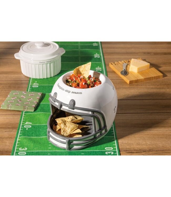 Football Helmet Chip & Dip
