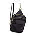 Joy Susan Celia Black Travel Sling
