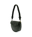 Joy Susan Linda Forest Green Crescent Crossbody