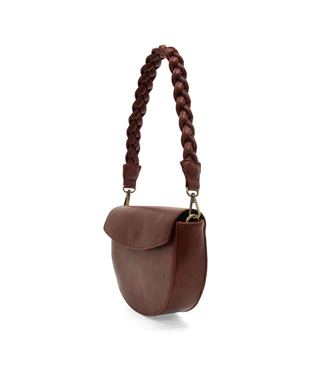 Joy Susan Linda Spicy Red Crescent Crossbody