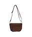 Joy Susan Helene Walnut Small Saddle Crossbody
