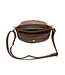 Joy Susan Helene Walnut Small Saddle Crossbody