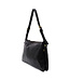 Joy Susan Eve Black Trapeze Shoulder Bag