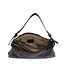 Joy Susan Eve Black Trapeze Shoulder Bag