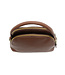 Joy Susan Larissa Coffee Double Zip Dome Crossbody