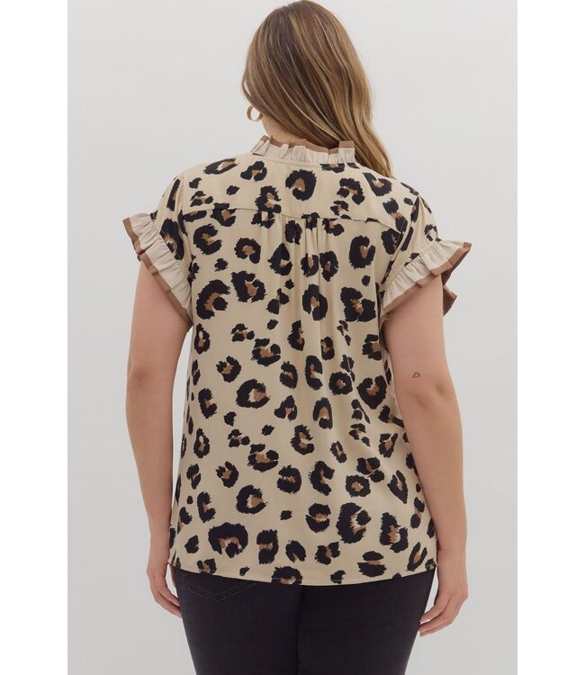 Nova Leopard Blouse