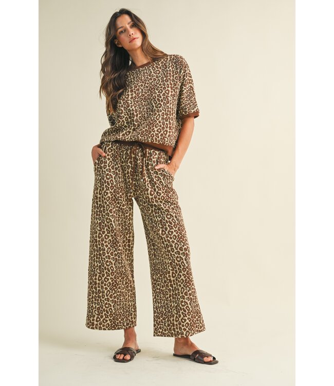 Susie Brown Leopard Top