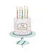 Glory Haus Fancy Happy Birthday Cake Topper