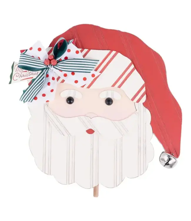 Glory Haus Vintage Santa Topper