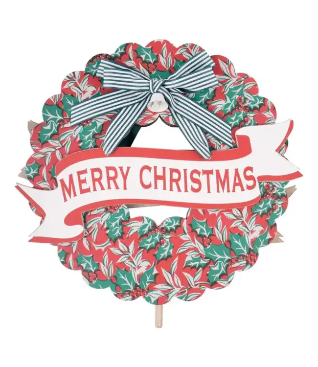 Glory Haus Merry Christmas Wreath Topper