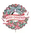 Glory Haus Merry Christmas Wreath Topper
