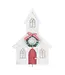 Glory Haus Christmas Church Topper