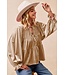Heather Velvet Bow Top