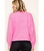 Ruby Pink Pearl Bow Sweater