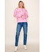 Quinn Pink Candy Cane Sweater