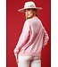 Nutcracker Pink Sequin Embroidered Sweater