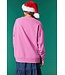 Gingerbread Magenta Sequin Sweater