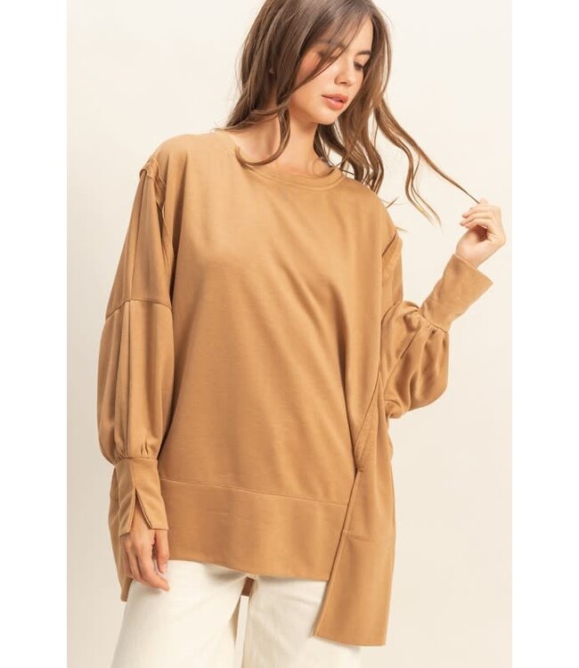 Ella Camel Top