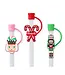 Swig SUGAR PLUM SOLDIERS Straw Topper Set