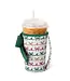 Swig CHRISTMAS BOWS Medium Iced Cup Coolie