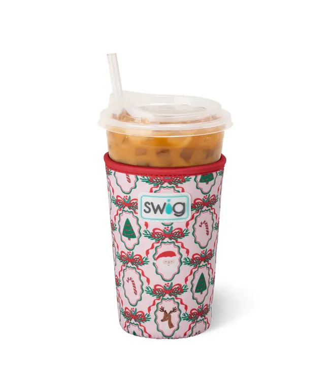 Swig CHRISTMAS CAMEOS Medium Iced Cup Coolie