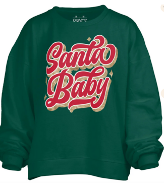 Santa Baby Green Sweatshirt