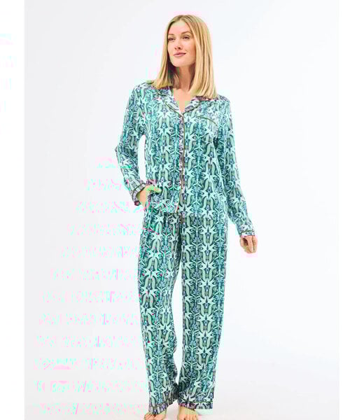 Gossamer Wings Charlotte Satin Pants Set