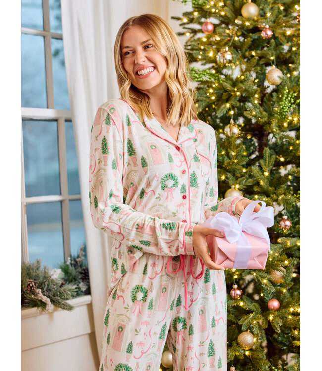 Home for Christmas Charlotte Pants Set