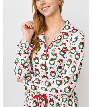 Clara Wreath Sleep Shirt