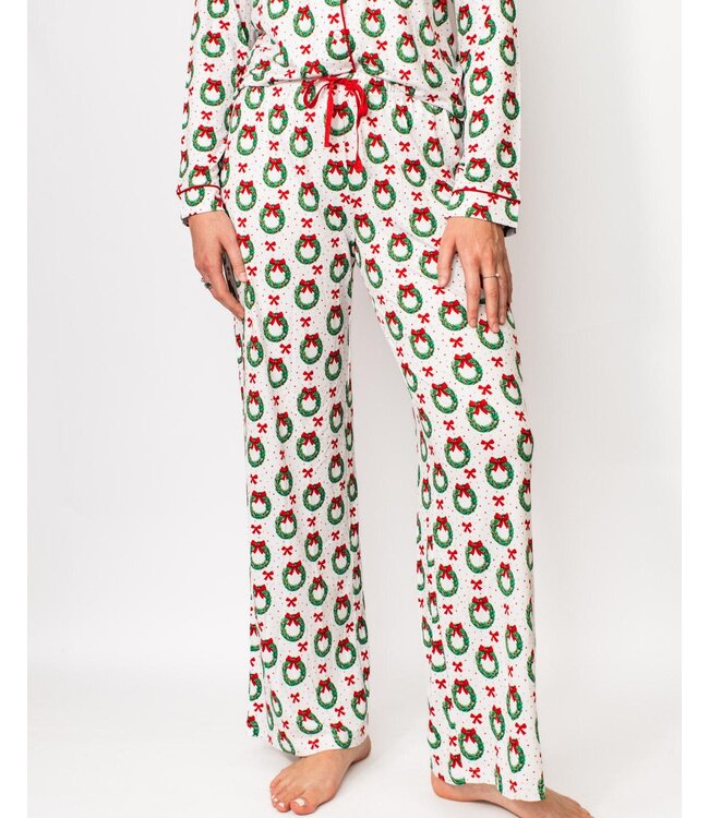 Clara Wreath Sleep Pants