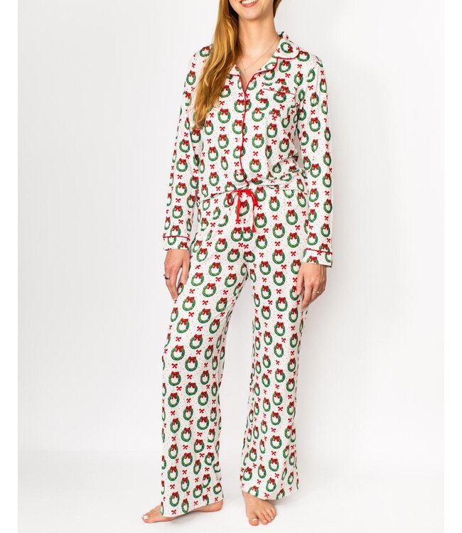 Clara Wreath Sleep Pants
