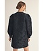 Jasmine Black Floral Jacquard Dress