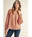 Eleanor Pink Floral Blouse