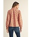 Eleanor Pink Floral Blouse