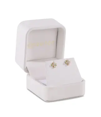 enewton design Enewton 14kt Gold & Diamond Signature Cross Studs