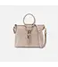 Hobo Sheila Medium Satchel Stone Gloss