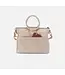 Hobo Sheila Medium Satchel Stone Gloss
