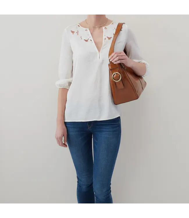 Hobo Render Shoulder Bag Truffle