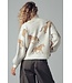 Cash Ivory Galloping Horse Turtleneck Sweater