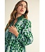 Ginnie Green Floral Midi Dress