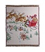 Classic Christmas Jacquard Blanket
