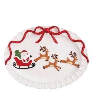 Santa's Sleigh Platter