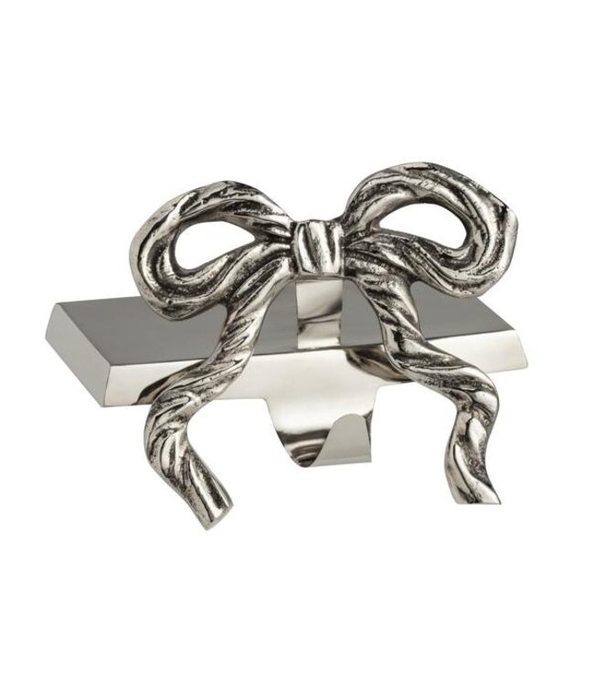 Metal Bow Stocking Holder