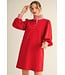 Holly Red Shift Dress