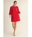 Holly Red Shift Dress